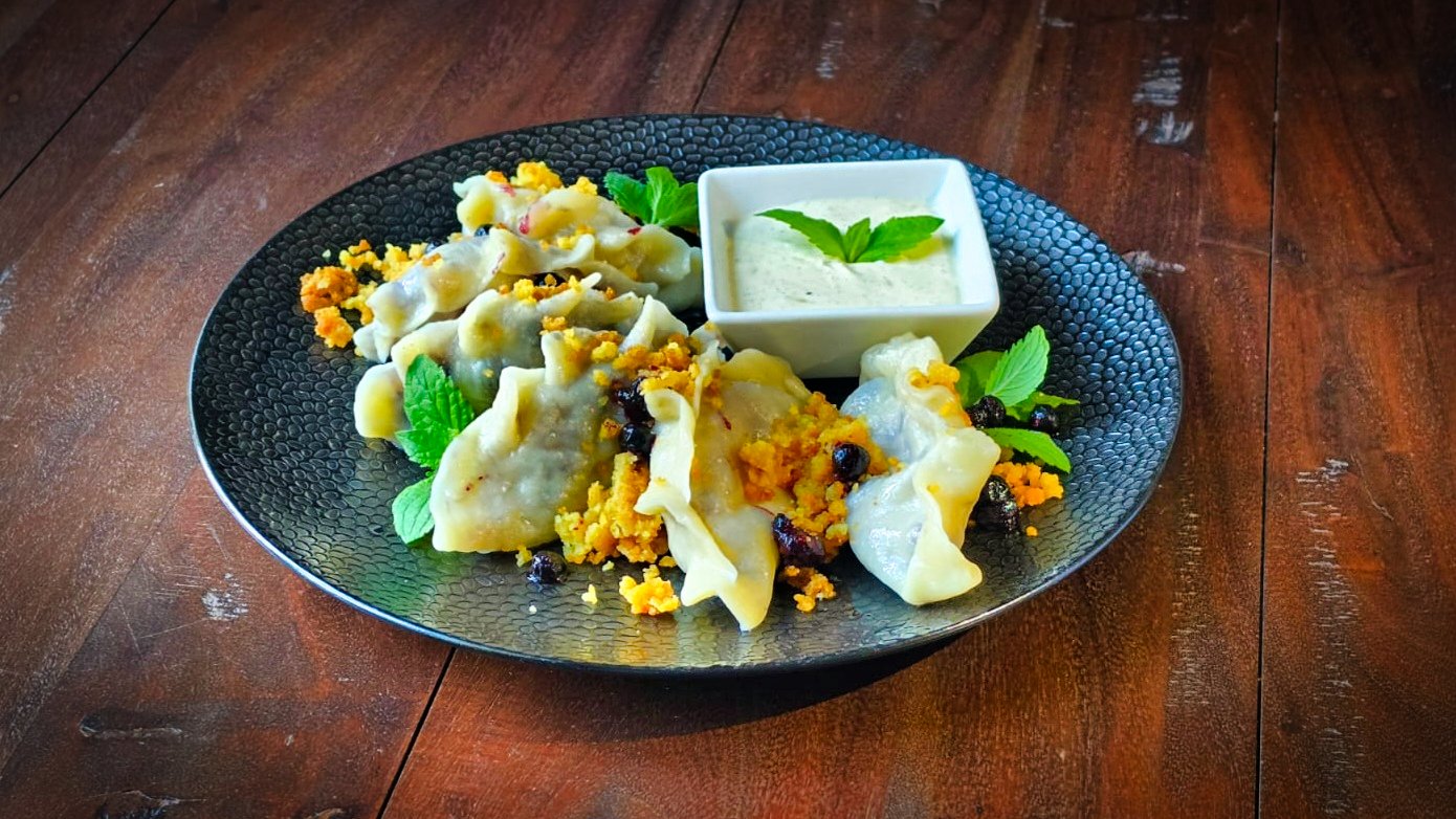 Pierogi z jagodami